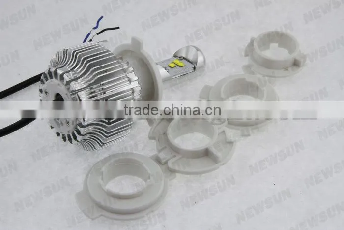 Universal Motorcycle LED Headlight with 4 kinds of Lampholder,15W power with 6000K-6500K/1500lm DC 8-48V