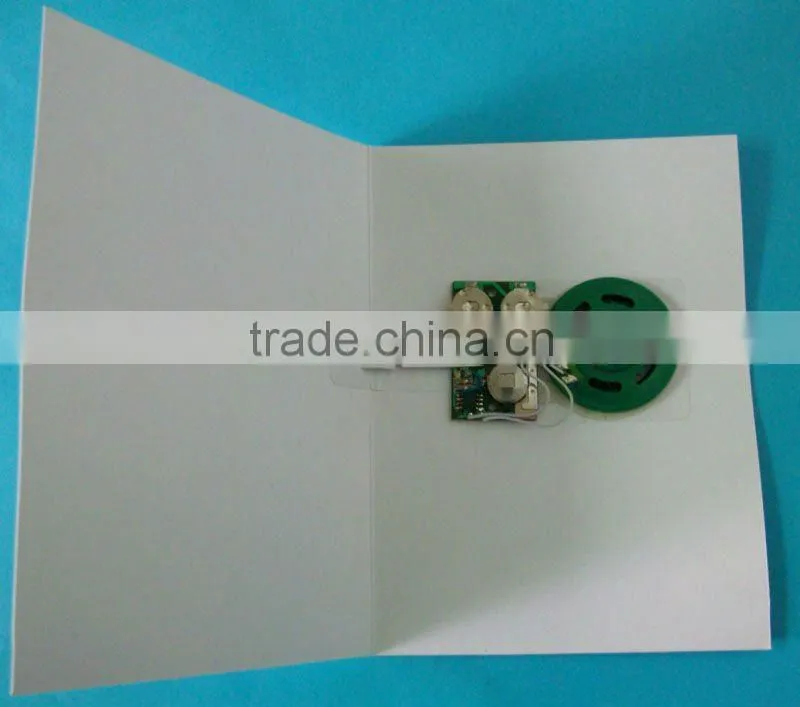 music chips for greeting cards