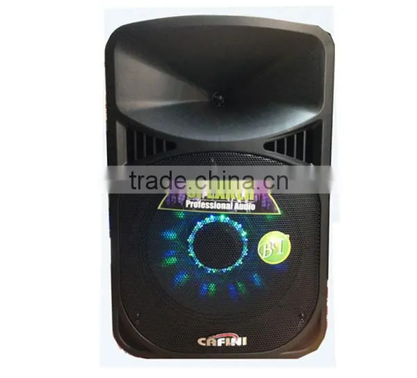 Portable trolley speaker with bluetooth, rechargeable trolley speaker with remote control, CAFINI audio system