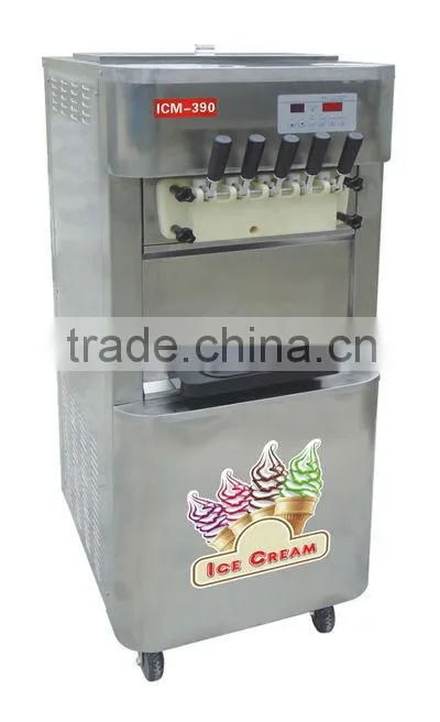 With Tecumesh compressor Ice Cream Machine(ICM-T390)