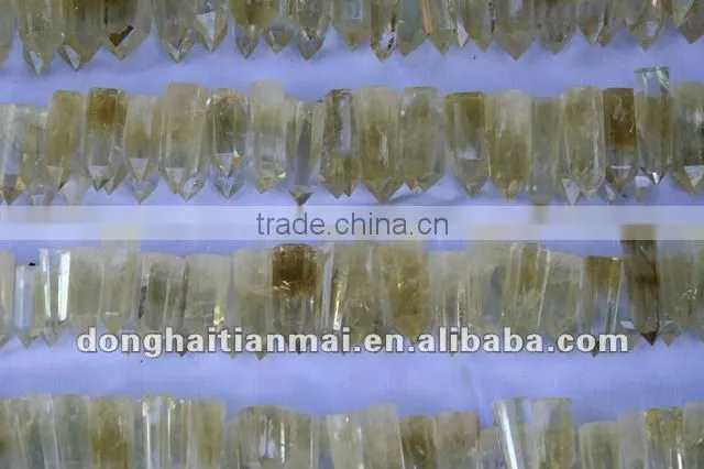 Decorating and imaging VOGEL Citrine Quartz CRYSTAL POINT