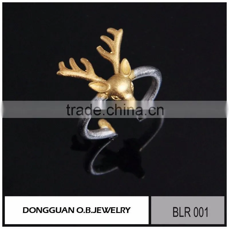 Latest 925 sterling silver gold ring designs without stones for girls