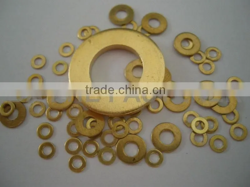 DIN125 DIN127 flat brass washers