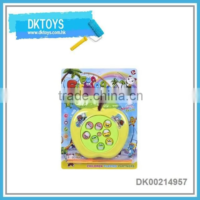 BO plastic material fishing toy set bo fishing game for kids