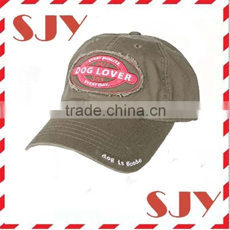 Wholesale 3D Embroidery 6 Panel Low Profile Signature Baseball Cap