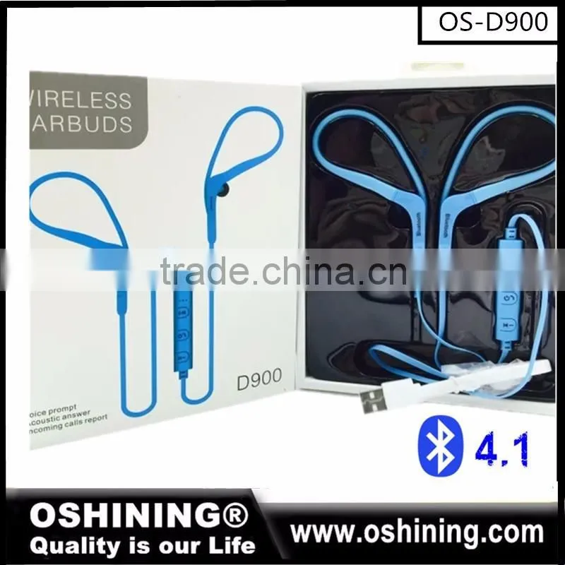 Promotional item wireless sport bluetooth earbuds with handfree MIC