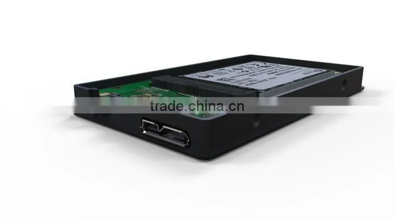 UASP 256gb half size msata ssd hard drive Case