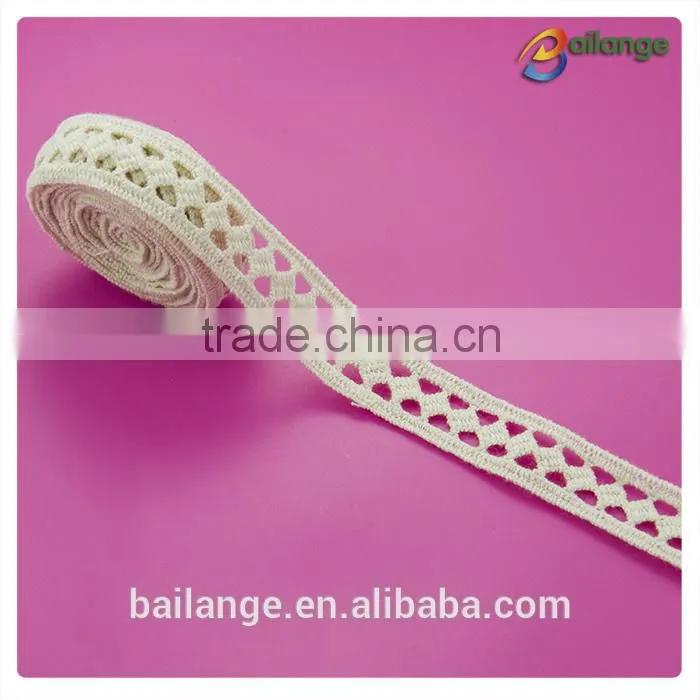 2016 luxurious dyeable factory supply fancy lace trim