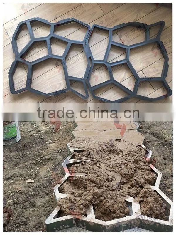 DIY Pavement Plastic Moulds Injection Molds Various Shape
