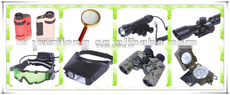 Brand New Mini Lens 60X-100X Pocket Magnifier Microscope with Led Light