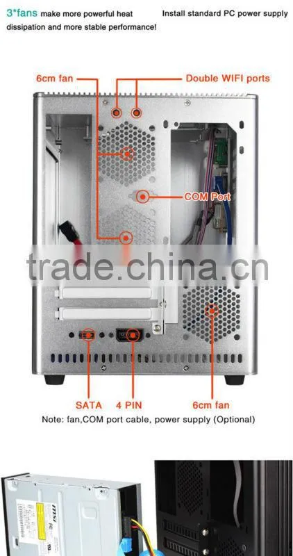 Computer tower case for sale /china slim mini itx case /china micro atx computer case from Guangdong