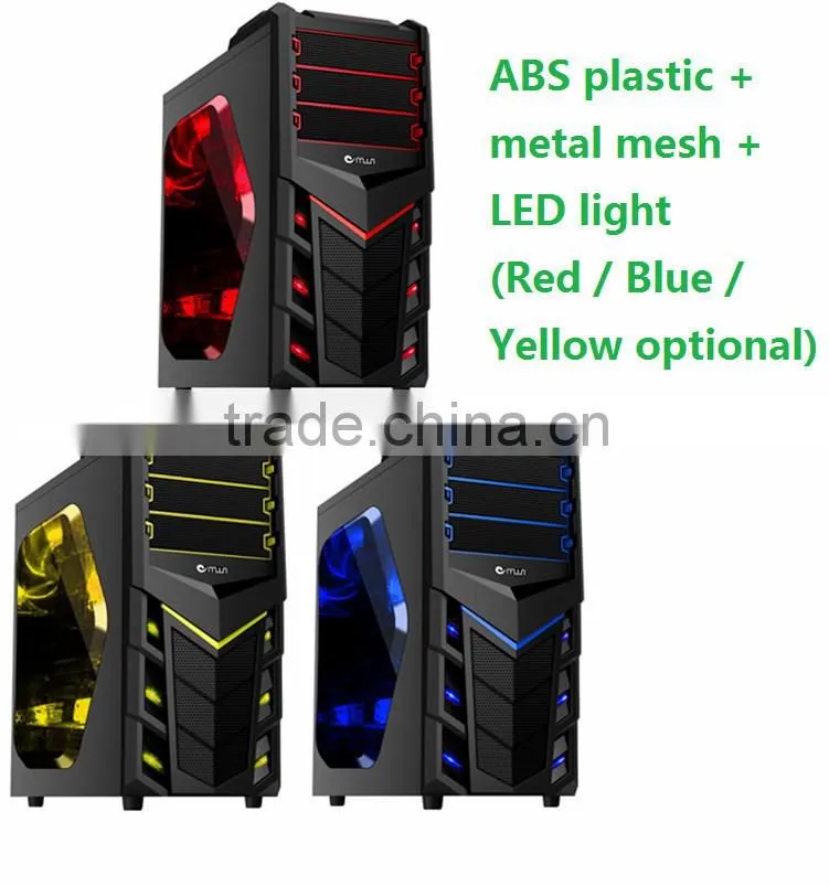 transparent side panel SPCC gaming computer case