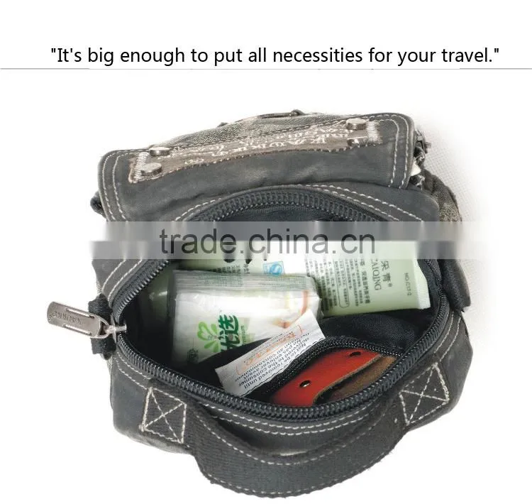 Stylish Canvas Waist Bag Fanny Pack Waist Belt Bag Waist Pack Small Sport Bag