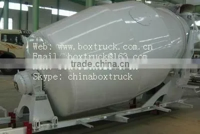 Concrete mixer truck, truck mounted concrete mixer, concrete transport mixer truck, truck with concrete mixer