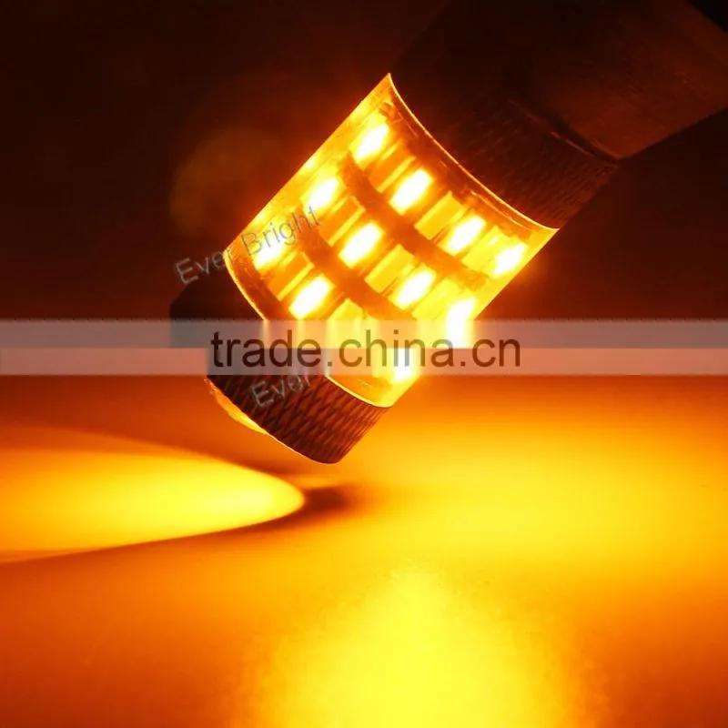 1set/2pcs auto lighting 4014 60smd canbus led auto light led bulbs led drl turn signal light