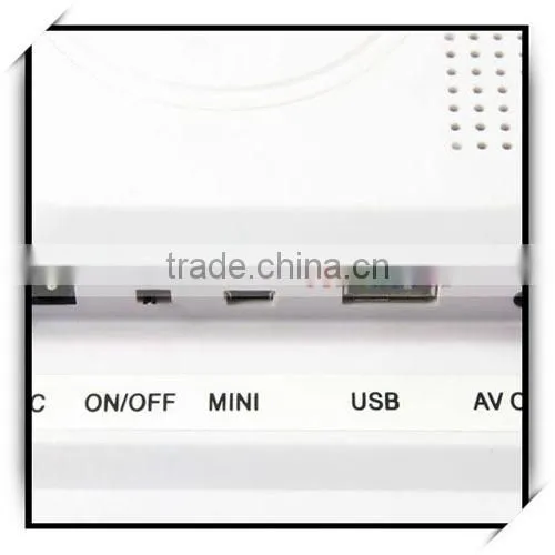 Hotsale 8 Inch LCD Wide Screen Brush Digital Photo Frame Silver
