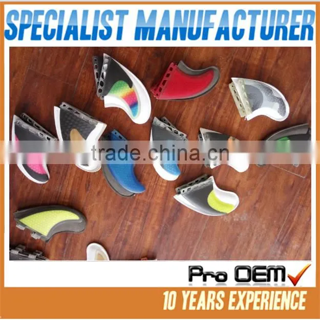 Best sellers FCSII fin system 100% hand crafted surfboard fins/Performance core G5/G7 surfboard fins