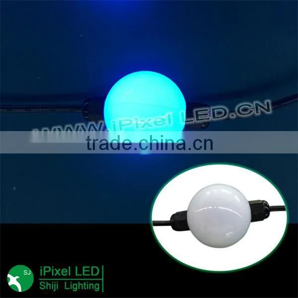 60mm 18led cobochon cover led amusement lamp rgb led pixels