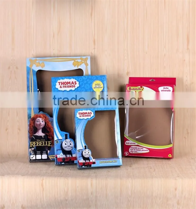 Paper box for toy packaging