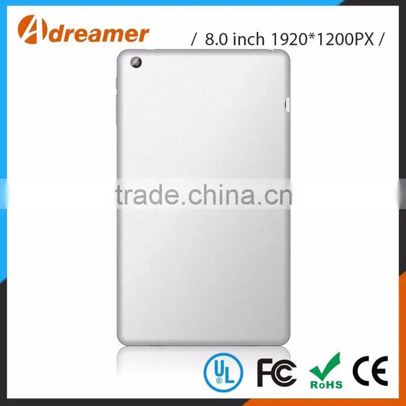 2016 new style 8 inch A64 Quad core 1920*1200 WIFI Bluetooth Tablet PC