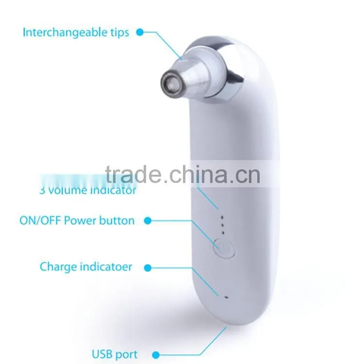 suction vibration Face Lifting dermabrasion machine blackhead remover tool