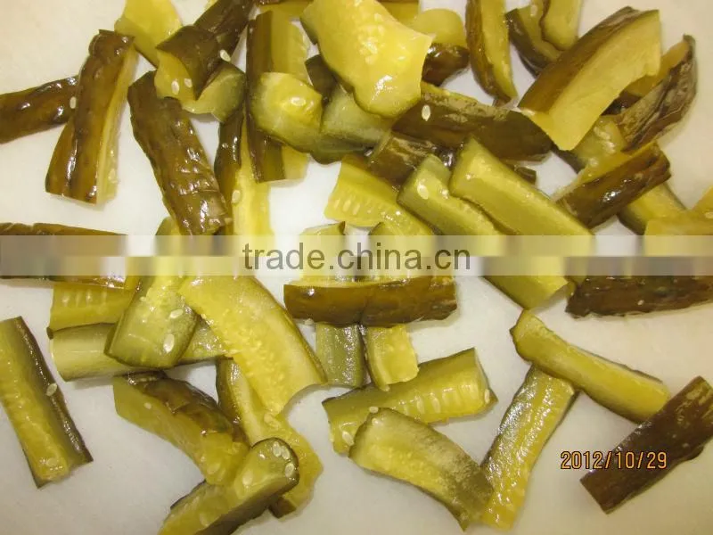 kinds of salted cucumber preserved 3-6,6-9 gherkin in brined in 50kg drum vacuum bag