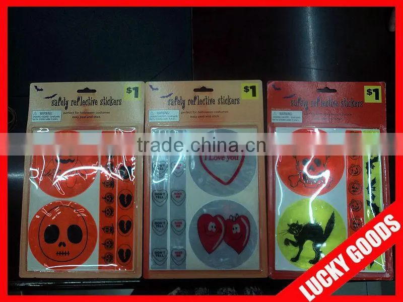 customized yellow reflective products