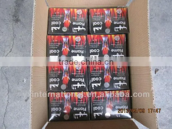 Silver indonesian charcoal 9*2.5*1.2cm