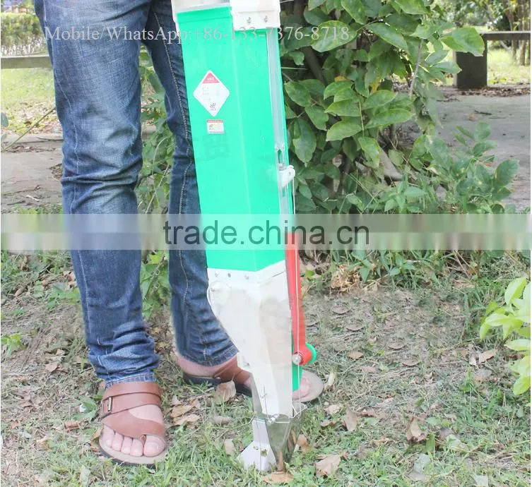 Portable corn seeder machine