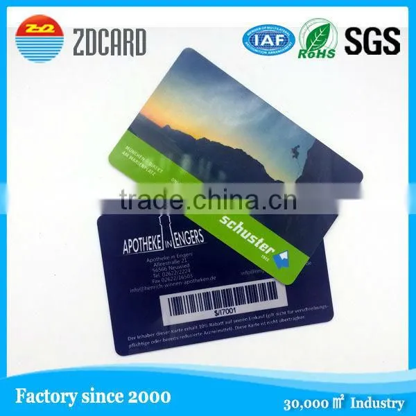 ISO 13.56Mhz MF S50 or F08 1k bytes smart card