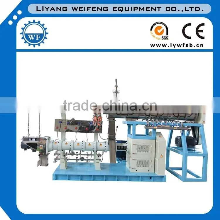 Hot High Efficient Extruded Tilapia Floating Fish Feed Extruder