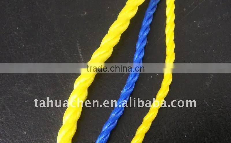 3 strands twist PE rope