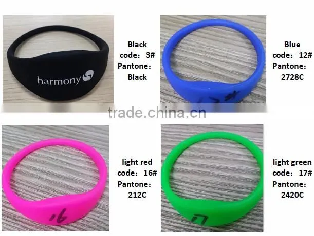 Ring Bracelet NFC NTAG213 Silicone Wristband for Lockers and Consume goods