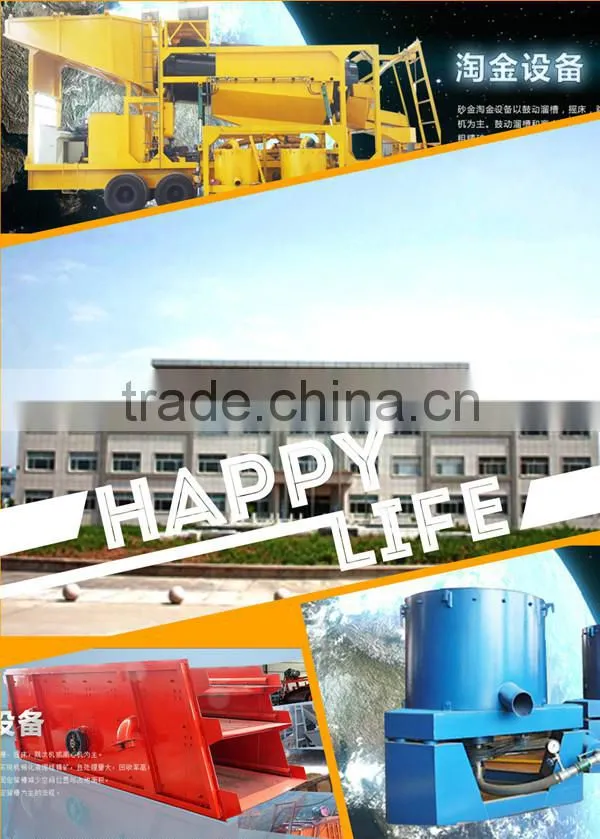 SHOUGONG 10TPH Mini Movable Trommel Screen