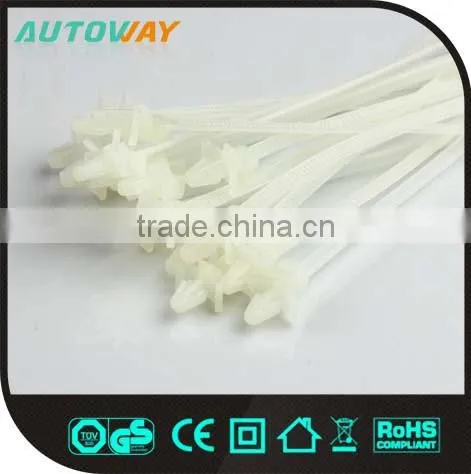 UV Protection Push Mount Nylon Plastic Cable Tie