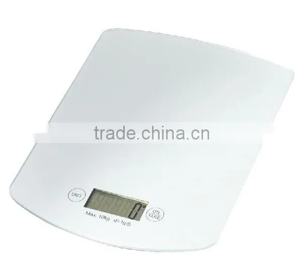 Electronic kitchen scale with auto zero resetting and auto shut off/digital kitchen scale