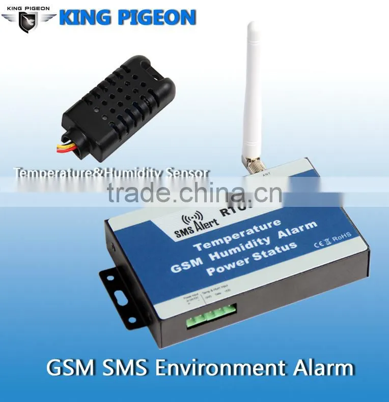 Professional GSM SMS Temperature Monitoring Alarm/Alert RTU-5023/Cost-effective GSM SMS Temperature Controller/gsm alarm system