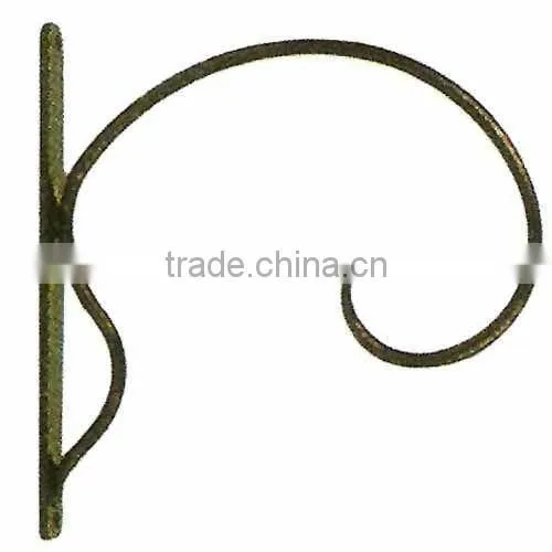 METAL WALL-HUNG HANGING BASKET HOOK