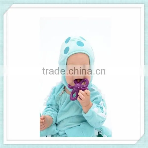 2014 FDA& LFGB safety silicone baby tooth brush