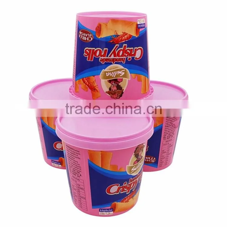Wholesale Plastic Cup 750Ml PP Cup with Lid, Plastic Dessert Cup with Lid