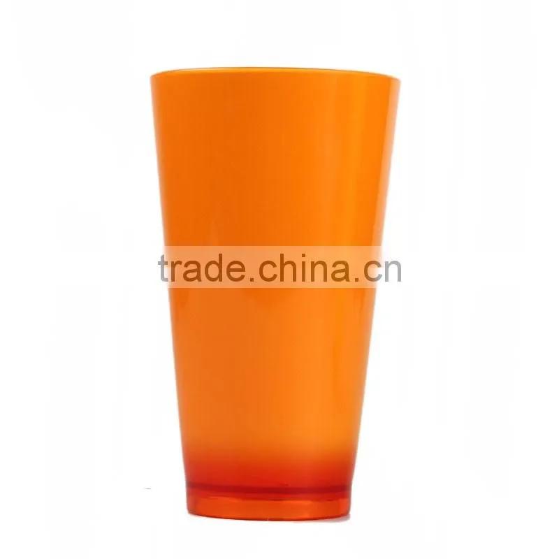 600ml Double Color Party Used Wedding Cheap Plastic Cup