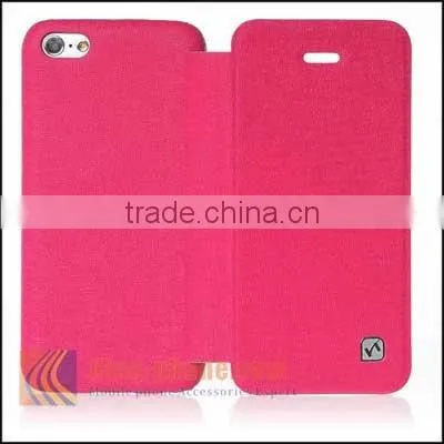 China Wholesale Mobile Phone Leather Flip Case Cover For iPhone 5