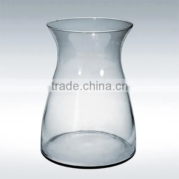 2014 HOT sale wholesale glass vases wholesale clear glass vases