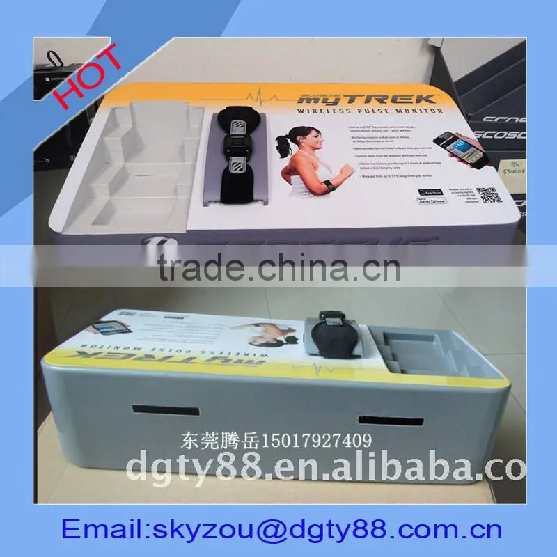 accept custom thermoforming blister plastic advertising display stand supply by oem factory
