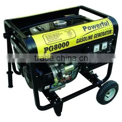 3-phase 2KW to 6KW petrol/gasoline portable generator price 380V
