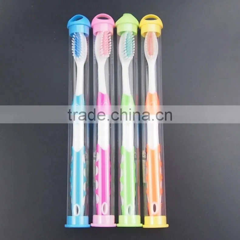 Wholesale Nylon Bristles Toothbrush with Sponge for Free Sample