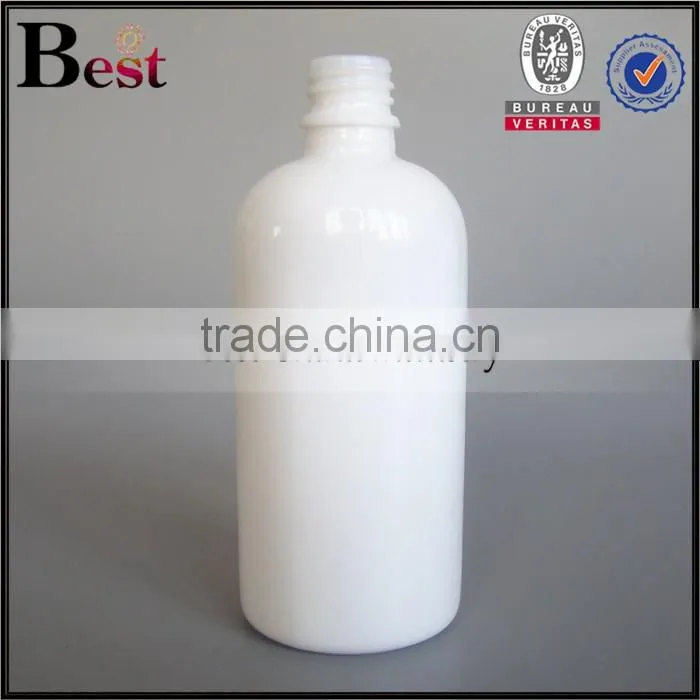 100ml white glass bottle glass dropper bottle white for essential oil or perfume