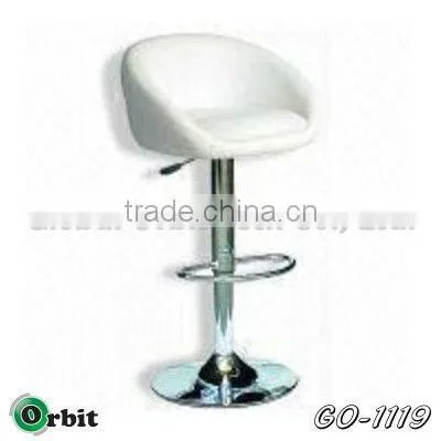 Height Adjustable Black Bar Chair Modern Bar Stool Plastic Bar Stool