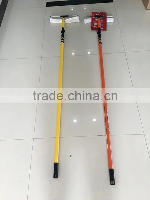 2016 new 15 feet long pole multi angled telescopic window cleaner