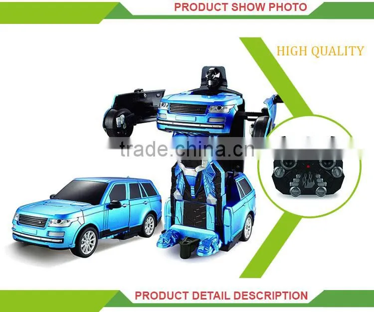 2.4G remote control car transform toy rc robot